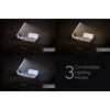 Luxe Cordless Eye Friendly LED Desk Lamp, USB Rechargeable, Up