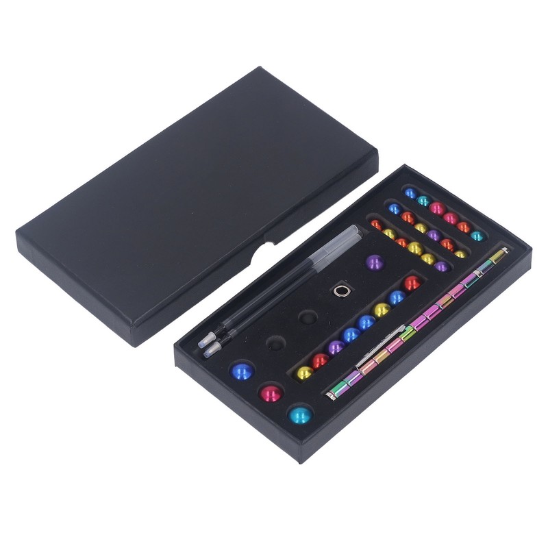 Magnetic Pen Decompression Magnetic Metal Pen Multifunctional Freely Combined Relieving