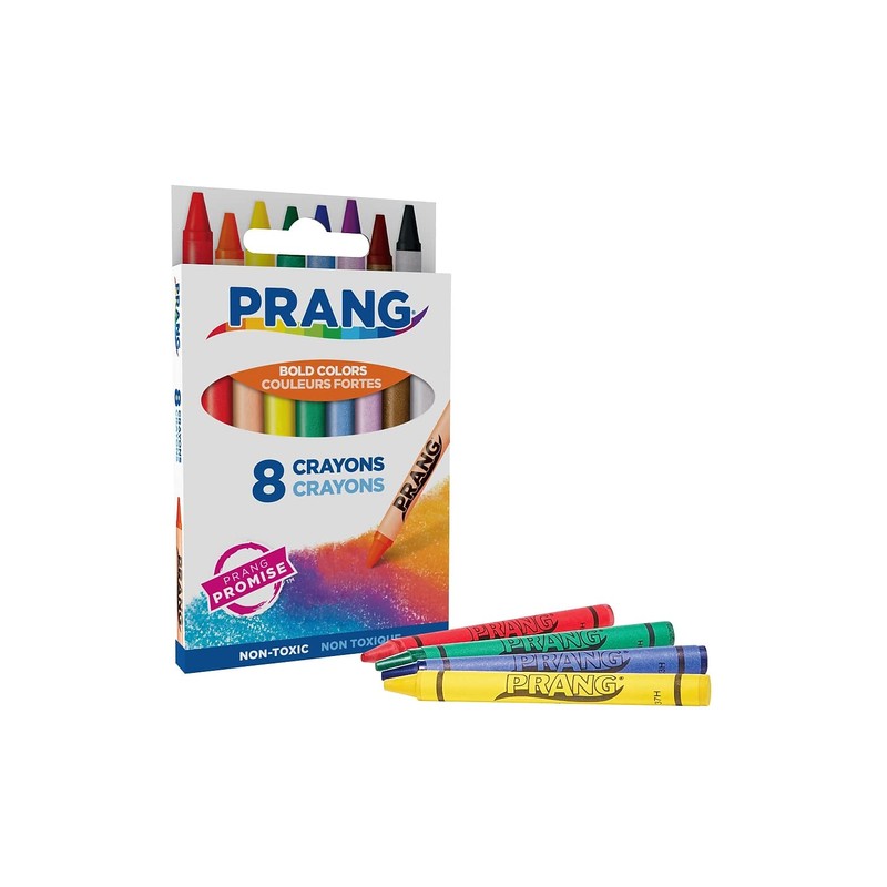 DIX00000 - Prang Crayons Made with Soy,Assorted,Standard
