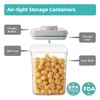 Ankou Airtight Container Set (1000ml 4 Pcs) Stackable One Press