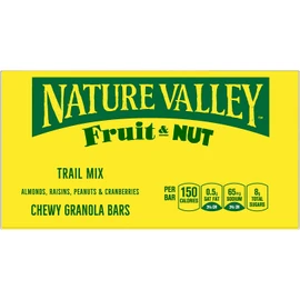 Nature Valley Granola Bars, Chewy Trail Mix Cereal, 1.2 oz Bar, 16/Box