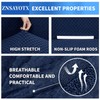 ZNSAYOTX 1 Piece Jacquard Couch Covers for 2 Cushion Couch