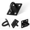 GisWell Pack of 4 Stainless Steel Eye Plates, Wall Eyelets,