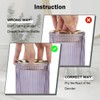 Tonxus Toothbrush Holders for Bathrooms, Purple Glass Toothbrush Holder and