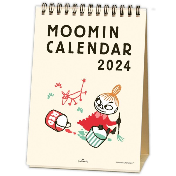 Hallmark 824-396 Japan Hallmark Moomin Little My 2024 Calendar, Tabletop, Vertical