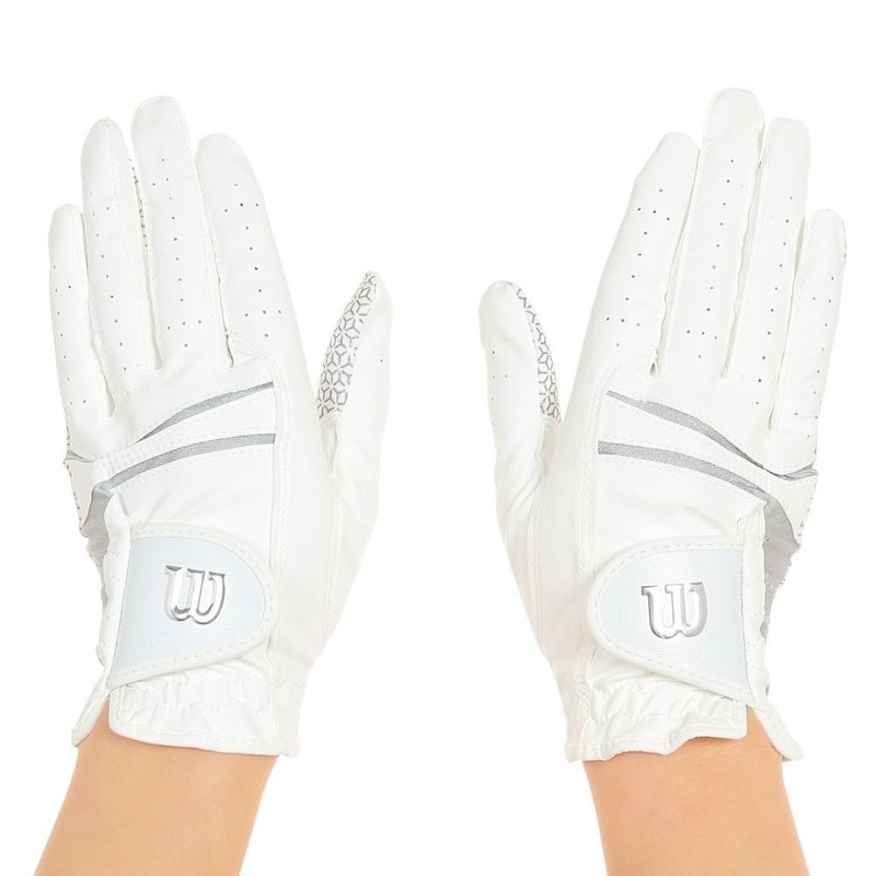 Wilson Performance Neo Women's Gloves Ambidextrous White/Silver 19cm