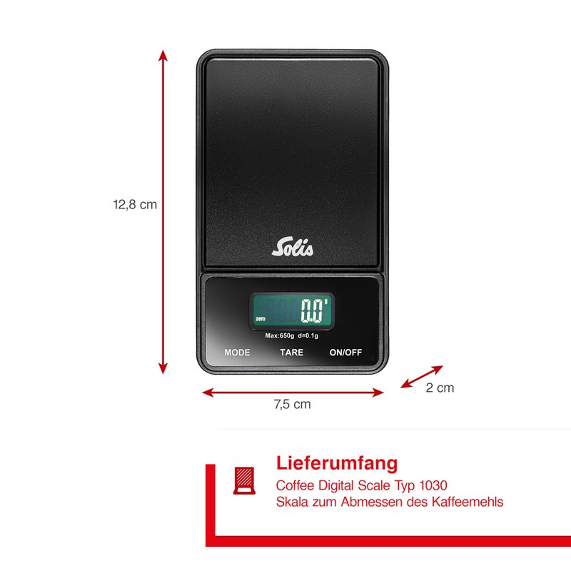 Solis Digital Pocket Scale 1030 Scales - Digital Kitchen Scales