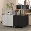 STEELIST Printer Stand with Storage, Metal Printer Table for Home