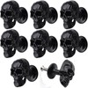 FANYUN 8 Pack Skull Skeleton Cabinets Knobs, Single Hole Pull