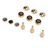 Trumpet Valve Finger Button Metal and Abalone Shell Trumpet Valve