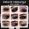 Paletas de Sombras de Ojos 9 Coloridas Maquillaje de Halloween
