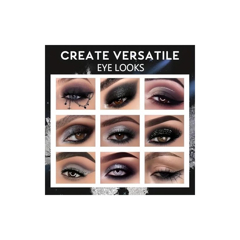 Paletas de Sombras de Ojos 9 Coloridas Maquillaje de Halloween