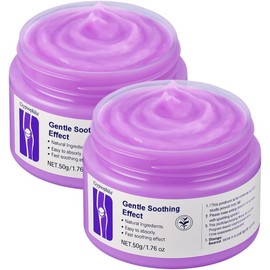2PCS Joint Gel Purple, Helps Relieve Discomfort in Knees, Neck, Hands, Feet & Back, Cooling Muscle Joint Gel
