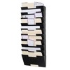 Wallniture Lisbon 10-Tier Wall Mounted File Holder and Desk Organizer,