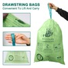 13 Gallon,100 Count, Compostable Trash Bags with Drawstring,Tear Resistant Kitchen