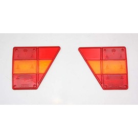 trailer parts4u Westfalia Rear Light Lens Rear Light Trailer Right + Left