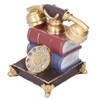 Retro Resin Telephone Model Home Study Desktop Antique Telephone Model