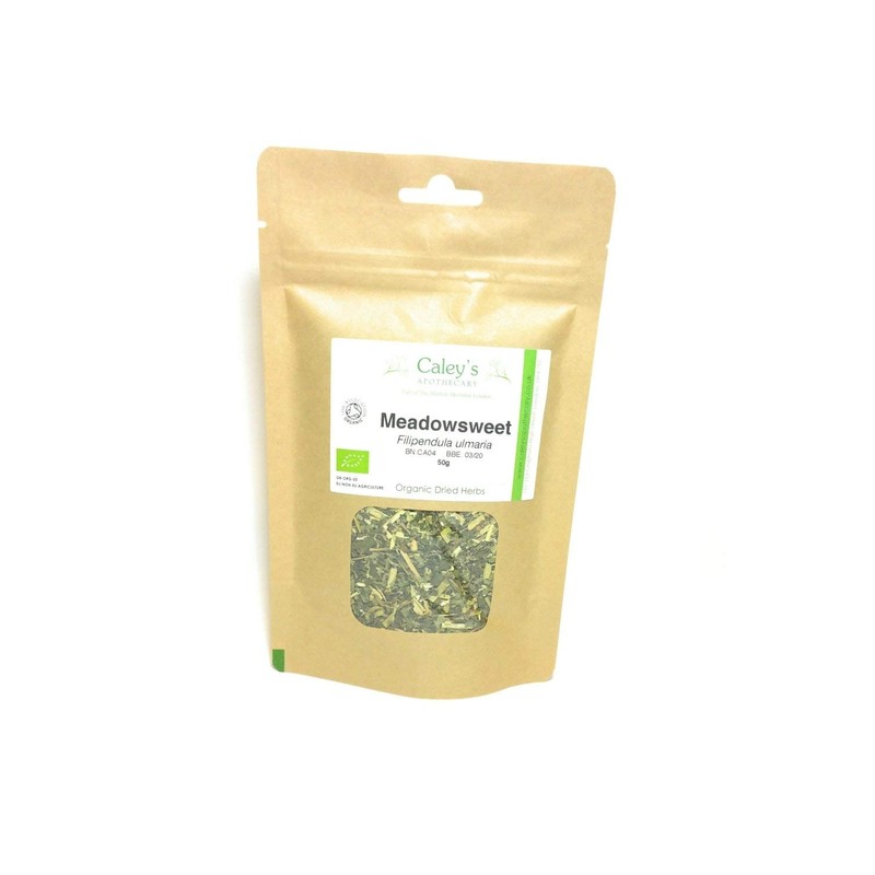 Organic Meadowsweet (Filipendula ulmaria) Dried Herb (50g)