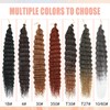 Herkeymidy Ocean Wave Crochet Hair 6 Packs 22 Inch Deep