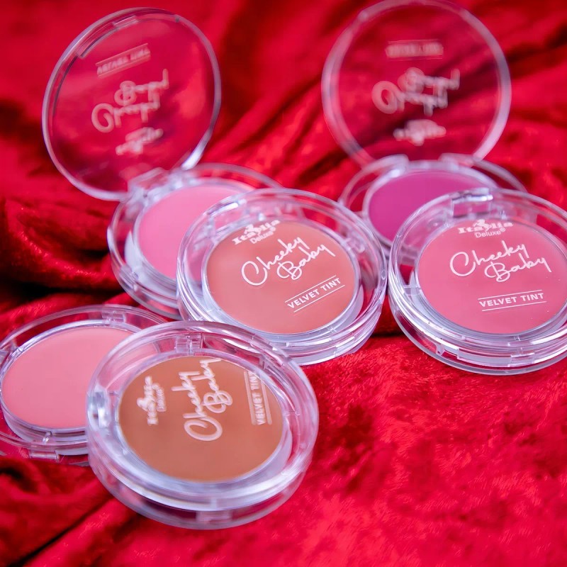 Italia Deluxe Cheeky Baby Rubor Velvet Tint Crema Terminado En