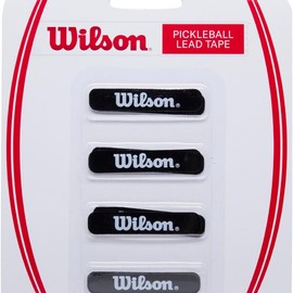 Wilson Pickleball Paddle Lead Tape, Black Adhesive Weight Tape for Paddle Balance Setup and Court Gear Tuning