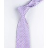 Gingham - Corbatas para hombre, diseño de lunares, azul claro,