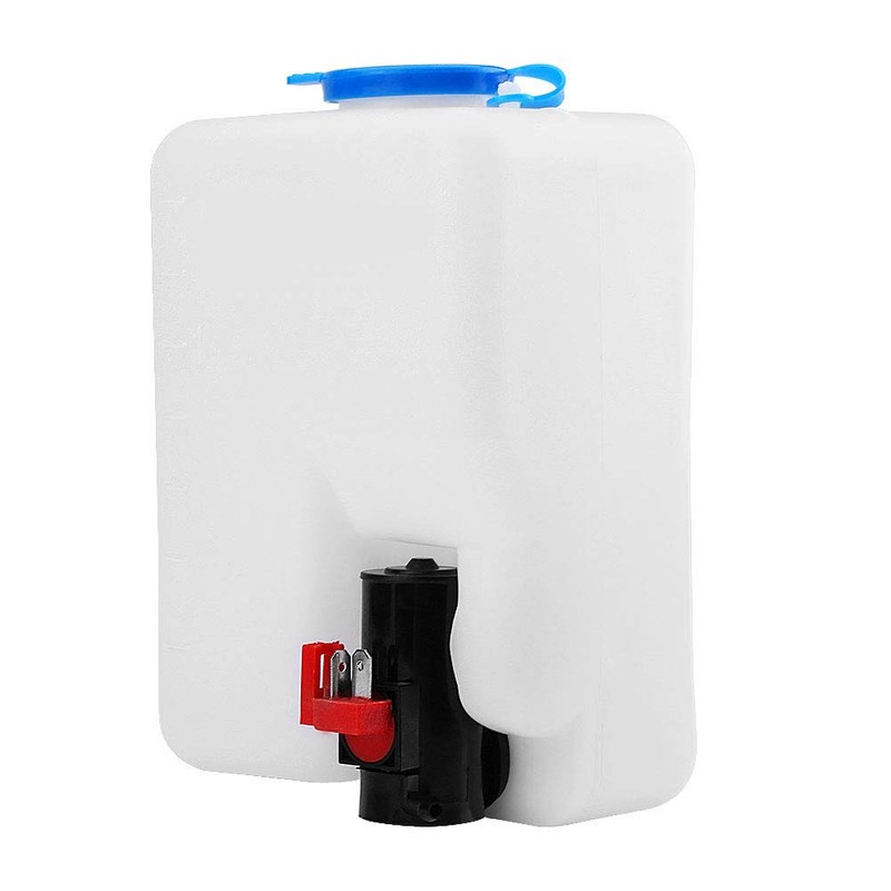 Universal Windshield Windscreen Washer Pump Bottle Tank Kit Cleaning Tools