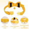 2 Pack Soft Corduroy Cat Collars with Bow Tie Bell