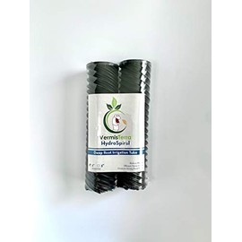 VermisTerra HydroSpiral Tubes - Pair 2" Diameter, 9" Length - Deep Root Irrigation
