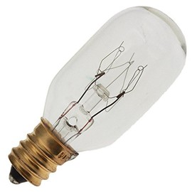 Industrial Performance 15T7C 130V, 15 Watt, T7, Candelabra Screw (E12) Base Tubular Light Bulb (1 Bulb)