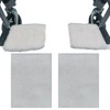 ytylbh Faux Synthetic Sheepskin Bed Pad Wheelchair Blanket Wheelchair Leg
