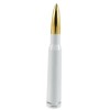 VMS White Chrome Gold Bullet Antenna for Silverado and GMC