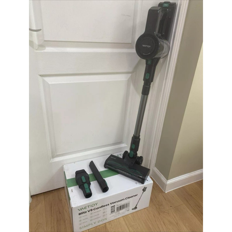 VAOTIDY V9 Cordless Vacuum Cleaner, 30Kpa Powerful Suction with Brushless