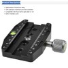 NOTRICKT QRC-20 90mm Quick Release Clamp with Aluminum Alloy Material