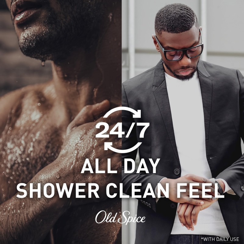 Old Spice Refreshing Body Wash for Men, 3X Defense, 24/7