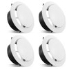 6 Inch Soffit Vent, Adjustable Air Vent Cover, ABS Round