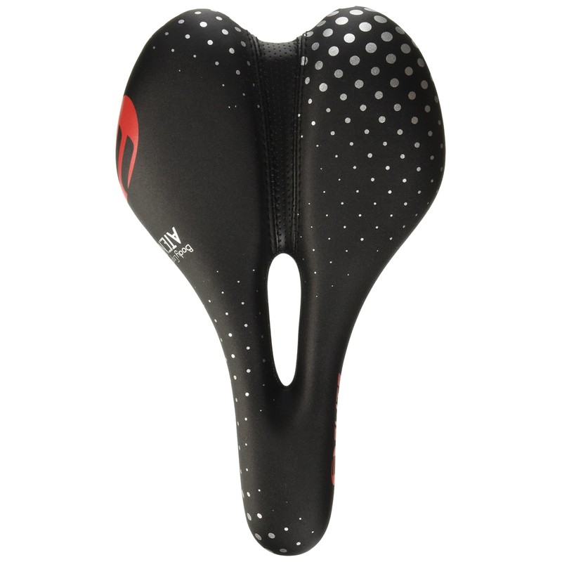 Elite Asiento Atenea sin Broche, Color Negro/Gris/Rojo, 260 x 155