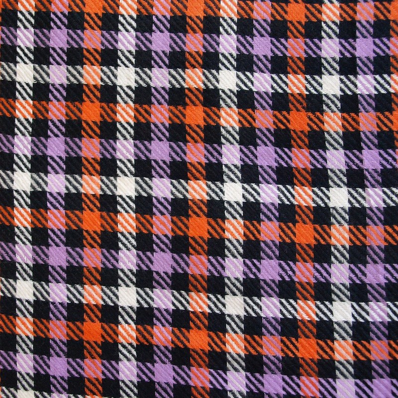 Premium Multi-Color Plaid Scarf, Violet