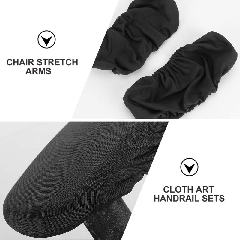 Office Chair Cover & Arm Covers, Universal Replacement Removable Stretch