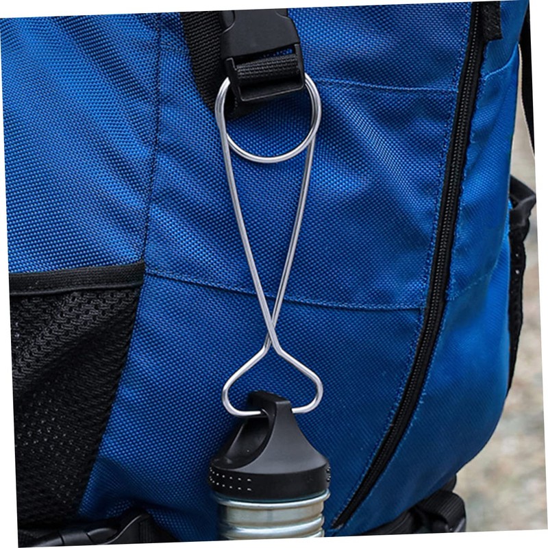 GRIRIW 2Pcs Stainless Steel Bottle Hanger Fish Mouth Spreaders Durable