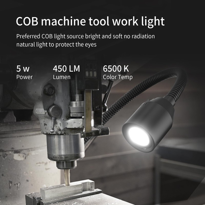 XINYIQI LED Work Lights, 450 lumens COB lamp Beads, Flexible