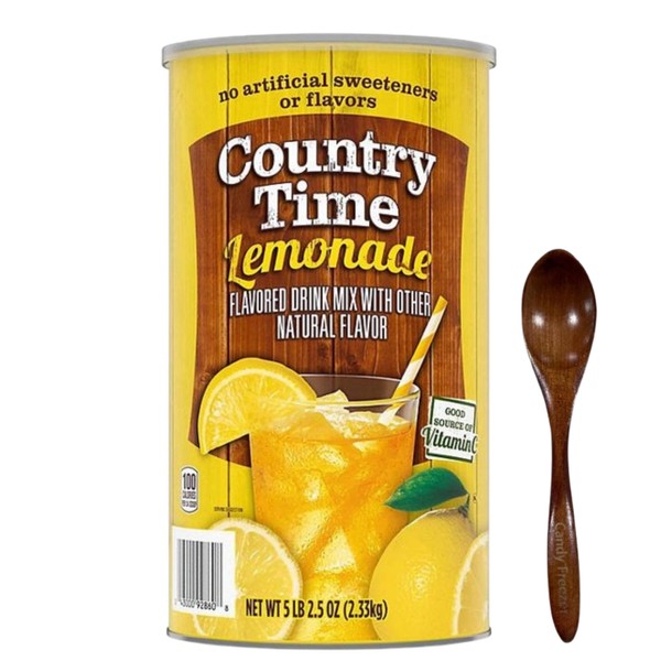 Candy Freezer Country Time Lemonade Powdered Drink Mix 1 Canister,