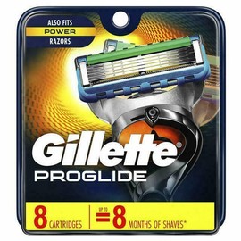 Gillette PROGLIDE   8 Cartridges~ Also Fits Power ~100% ORIGINAL ~MADE IN USA