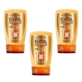 L'Oreal Paris Elvital Anti Hair Breakage Hair Treatment for Damaged Hair 125 ml Pack of 3