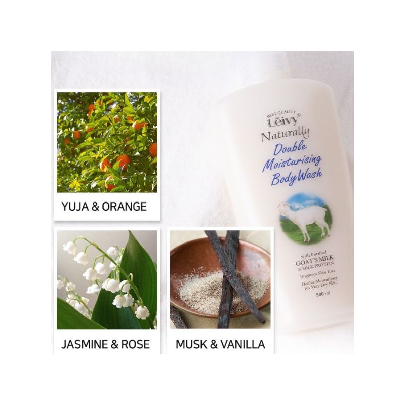 LEIVY Perfumed Body Wash 1.15L(Goat Milk)