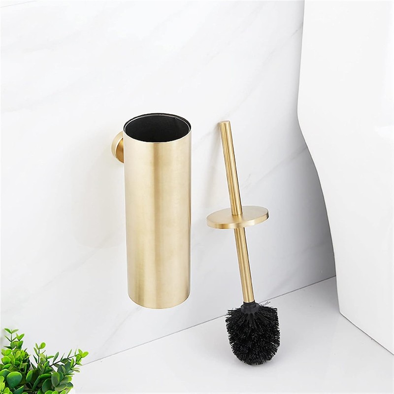 Cepillo de Inodoro con Soporte de Pared – Acero Inoxidable