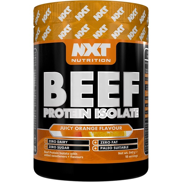 NXT Beef Protein Isolate 540g - High Protein Powder in
