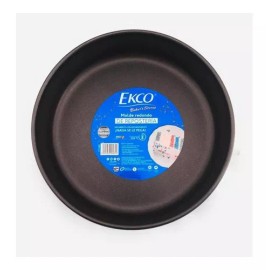 Ekco Molde Redondo Para Repostería 24 Cm Con Antiadherente Ekco Color Negro