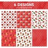 Jajajuegos Ladybug Wrapping Paper Set - 12 Sheets Lady Bug