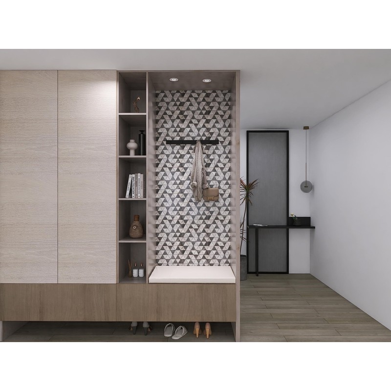 KASARO Peel and Stick Backsplash Tiles for Kitchen Wall, Mosaic
